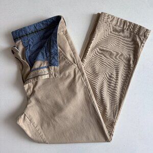 Lakewashed® Stretch Khakis Classic Fit Straight Leg Beige Size 33x30